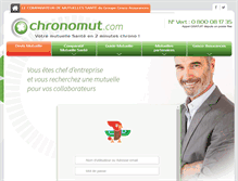 Tablet Screenshot of chronomut.com